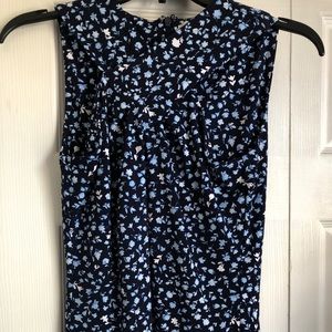 NEW Michael Kors Cross Front Top Size XS